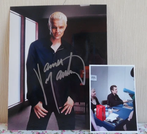 James Marsters (buffy vampire slayer/Angel) autograph obtained personally Cover