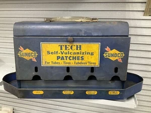 Sunoco Kit Riparazione Toppa Pneumatici Kit Attrezzi in Metallo Portapacchi - Foto 1 di 3