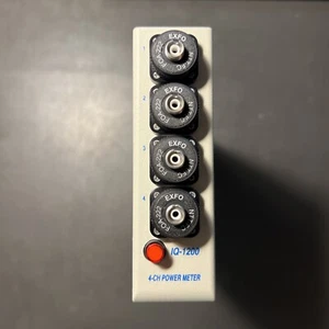 EXFO IQ-1200 4 Channel Power Meter IQ-1203 Ver. R 9 - -85dBm 800-1700nm - Picture 1 of 4