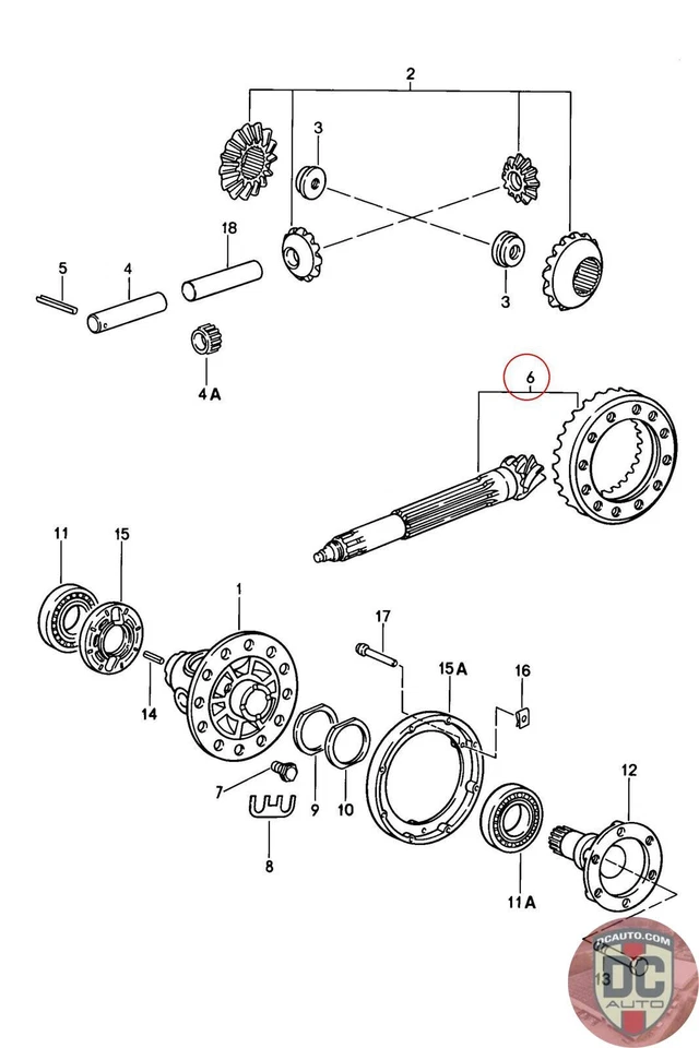 1978-1989 Porsche 911 9:38 Ring & Pinion Set 93030291101 62967 - Image 1 of 1