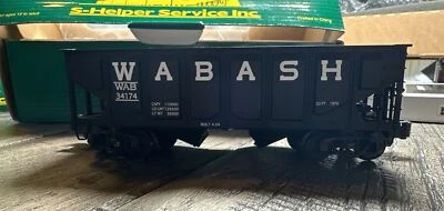 S Scale Model Trains The Showcase Line #00999 pan Hb Wabash RTR #4 - Image 1 of 4