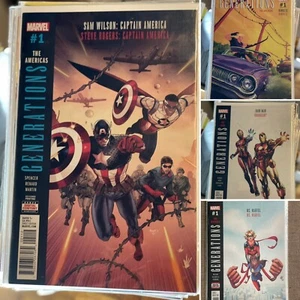 Generations #One Shots (2017 Marvel) The Irons, Archers, Marvels & Americans - Foto 1 di 5