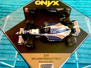 Onyx F1 235 Williams Renault FW 17 Damon Hill Fahrer 1:43 Druckguss-Rennwagen 120 - Bild 1 von 8