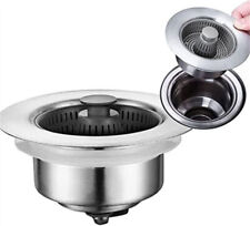 2024 Upgraded Sink Bounce Core Drain Strainer, Gelmalls Kitchen Sink Odor Filter