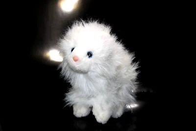 Ganz Webkinz Persian White Cat Stuffed Animal Toy Collectible Plush HM 1109 - Image 1 of 4