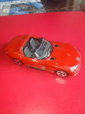 Burago Modellino Auto Red Viper Dodge RT/10 1:43 Made In Italy - Immagine 1 di 4