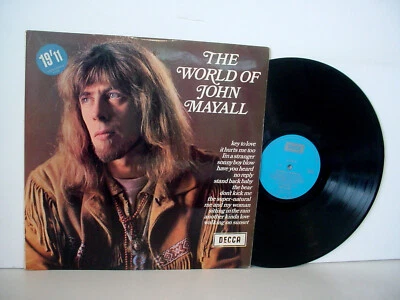 JOHN MAYALL The World Of John Mayall original UK Pressing LP 1970 DECCA SPA 47 - Image 1 of 4