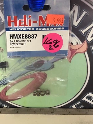 HeliMax Ball Bearing Set Novus 200 FP Vehicle Part NewInPackage 🇺🇸 Shipped - Image 1 of 2