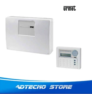 Urmet Kit Antifurto 4-32 zone centrale 1067-024 con tastiera di comando 1067-022 - Imagen 1 de 3