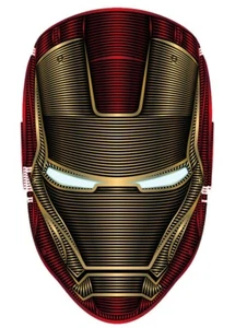 Calcomanías de vinilo Marvel Iron Man de 3""- 6 - Imagen 1 de 1