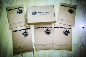S.H.I.E.L.D Level-7 Archive IRON MAN Captain America Thor Winter Soldier Box Set - Picture 1 of 12