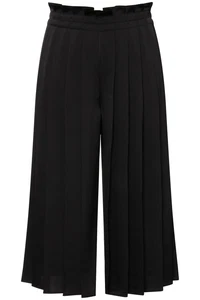 Studio Untold Damen große Größen 7 8 Hosenrock Wide Legs Plissee