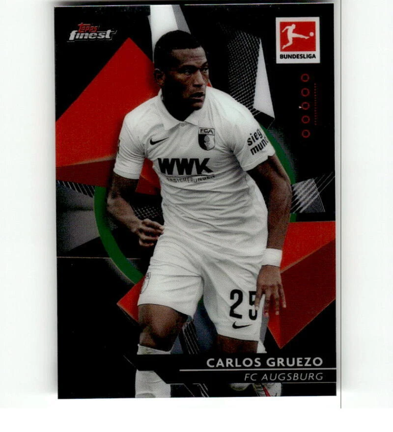 2020-21 Topps Finest Bundesliga Soccer Futbol Base Singles (Pick Your Cards) - Image 1 of 1