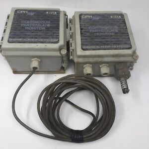 BHA CPM 500 Continuous Particulate Monitor Transmitter & Receiver CPM500
