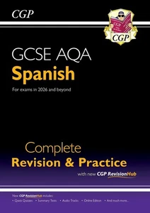 New GCSE Spanish AQA Complete Revision & Practice with CGP RevisionHub (for exam - Picture 1 of 1