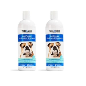 Well & good Antifungal Medicated Shampoo for Dogs , 16oz - Picture 1 of 2