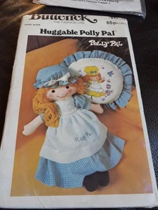 Butterick 4519 Huggable Polly Pal Vintage Doll Sewing Pattern - Picture 1 of 2
