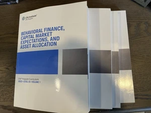 CFA Institute Program Curriculum Level III Official Books Level 3 - Picture 1 of 3