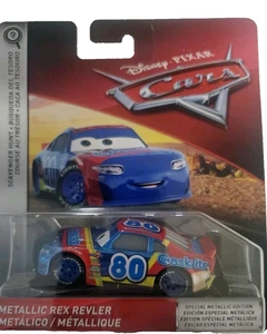 2018 Disney Cars METALLIC REX REVLER Scavenger Hunt 1:55 Scale FREE SHIPPING! - Picture 1 of 1