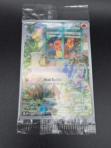Pokemon Charmander SVP044 Illustration Rare ETB Promo Obsidian Flames Sealed EN - Picture 1 of 3