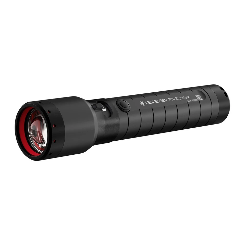 Ledlenser LED Rechargeable Torch, 2500lm, 8 Modes, USB-C, IP68, P7R Signature