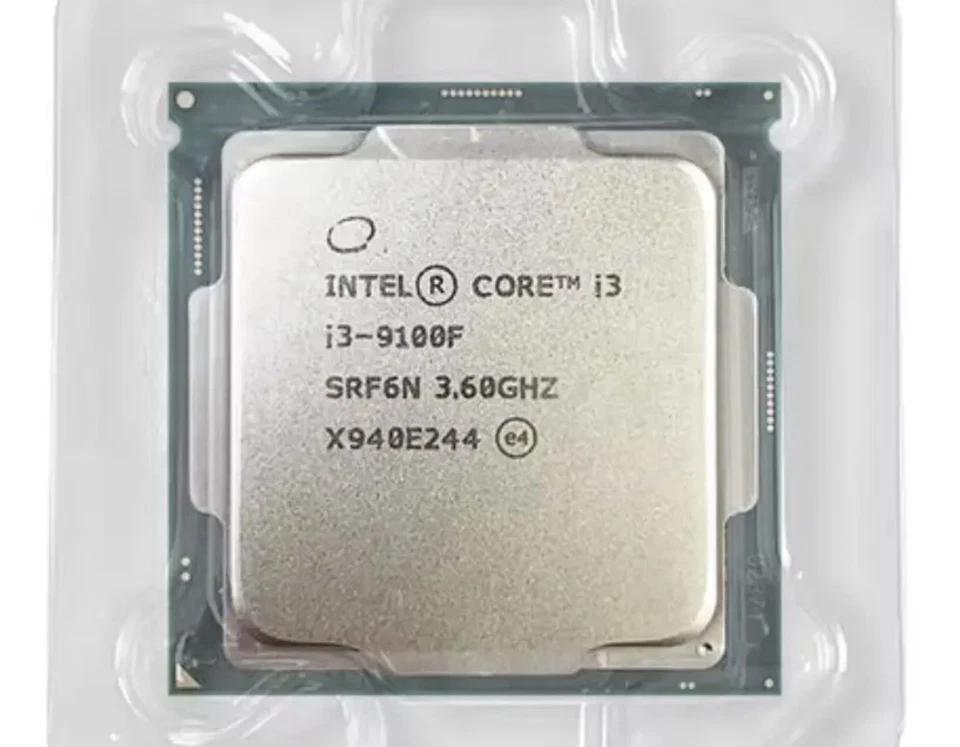 Intel Core i3-9100F 3,6 GHz processore pari al nuovo - Immagine 1 di 2