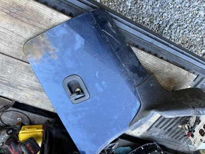 Nissan Titan 2004-2010 lado de la cama caja de almacenamiento exterior tapa de puerta solo azul Foto 1 de 3