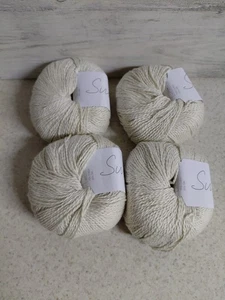 Sublime Hilo Algodón Seda DK sh 438 Lote 141001 Lote De 4 Con Etiquetas. - Imagen 1 de 5