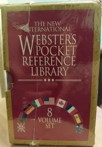 The New International Webster's Pocket Reference Library 8 Volume Set - Picture 1 of 5