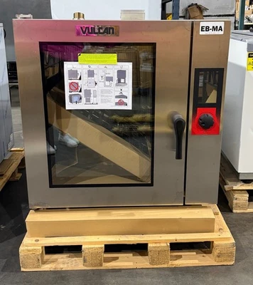 VULCAN TCM-102G-NAT/LP 2023 10 SARTENES TAMAÑO COMPLETO HORNO COMBINADO DE GAS SIN CALDERA Foto 1 de 4