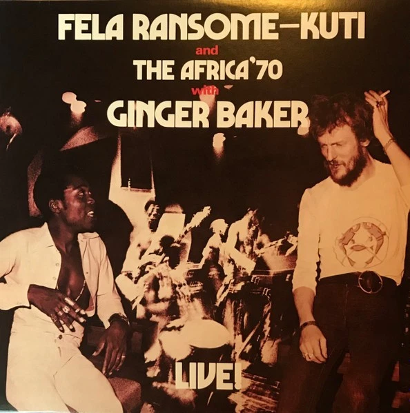 FELA KUTI AND GINGER BAKER LIVE   LP  MINT - Image 1 of 1