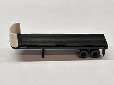CMW Mini-Metals Semi Truck Flatbed Delivery Trailer USS Steel N-Scale Fast Ship - Image 1 of 4