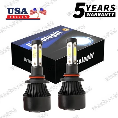 9005 HB3 Faro LED Kit Bombillas Super Brillantes Blanco 6500K 360000LM Viga Alta/Baja Foto 1 de 4