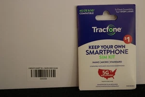 TracFone Keep Your Own Phone 3-in-1 Prepaid SIM Kit - Picture 1 of 1
