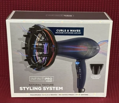 Secador de pelo Conair INFINITI PRO sistema de peinado de textura natural velocidad ajustable Foto 1 de 4