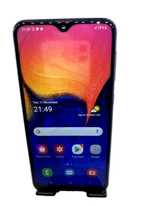 Samsung Galaxy A10 - 32GB - Blue (Unlocked) (Dual SIM) Fully Working B3-41 - Picture 1 of 7