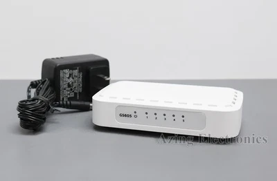 Netgear GS605v5 5-Port Gigabit Ethernet Network Switch - Image 1 of 4