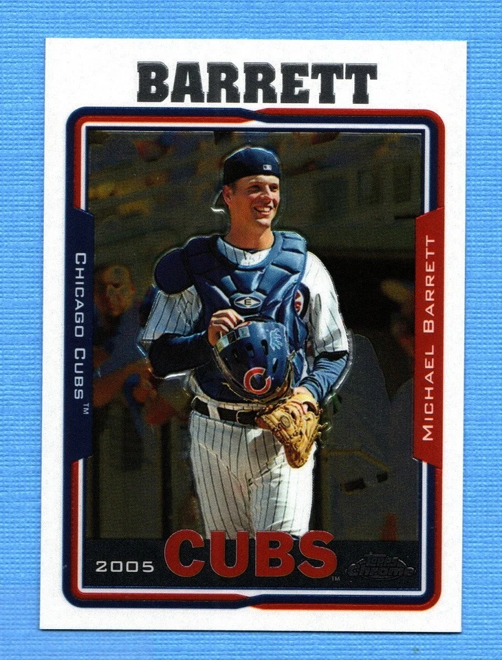 Michael Barrett Cubs 2005 Topps cromo #206 Foto 1 de 1