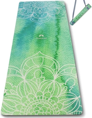 Yosana Naturkautschuk Yogamatte  Rutschfest nachhaltig schnell trocknend - Bild 1 von 4