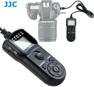 JJC LCD Intervalometer Timer Remote AS NIKON MC-DC2 for D5600 D7500 D7200 - Picture 1 of 6