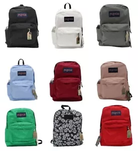 JANSPORT SuperBreak Backpack School Bag with Water Bottle Pocket - Picture 1 of 49