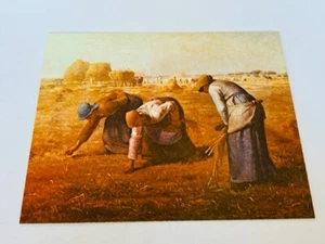Conoco Advertisement cardboard sign print vtg 10X8 art gas Gleaners Millet BC1 - Picture 1 of 3
