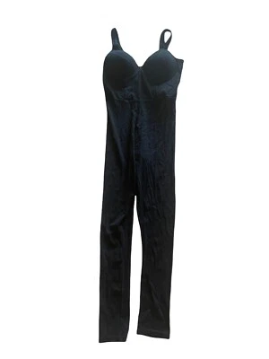 Missguided Women's Bust Cup Jersey Sleeveless Jumpsuit Sz 8 Black NWT - image 1 of 4