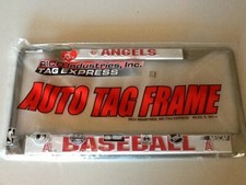 Los Angeles Angels of Anaheim Chrome License Plate Frame