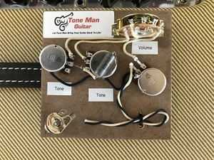 Premium Prewire Gitarren-Kit PIO Tone Cap Stoffdraht für Fender Stratocaster® - Bild 1 von 6