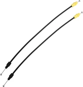 2Pcs Car Door Latch Release Cable for Chevrolet Silverado GMC Sierra Cheyenne - Picture 1 of 6