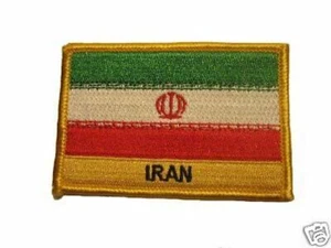 🇮🇷 Iran Embroidered Flag patch-Iron on orSew - Picture 1 of 1