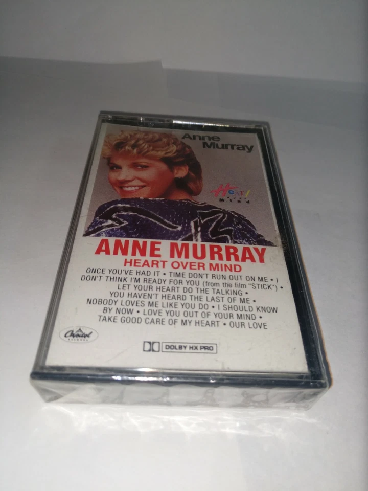 Anne Murray Cassette Tape Heart Over Mind New Sealed - Image 1 of 3