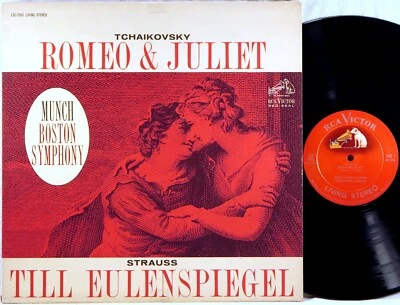 RCA 1962 SHADED DOG 9s/6s Tchaikovsky ROMEO & JULIET Munch LSC-2565 - Image 1 of 3