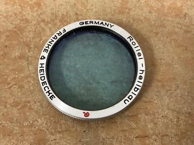 Rollei-Hellblau Franke Heidecke Filter Lens Accessory Vintage Camera - Image 1 of 4